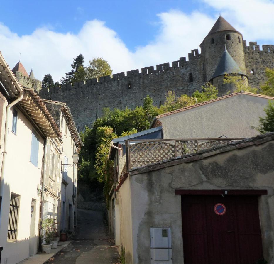 Maison Des Remparts Nichee Sous La Cite Carcassonne Exteriör bild